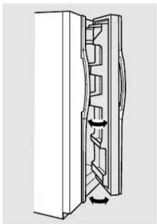GE PSI23MGNBB - About the refrigerator doors. - 1