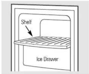 Shelf Ice Drawer