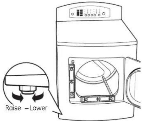 GE UPGT650EHMG - LEVEL THE DRYER - 1