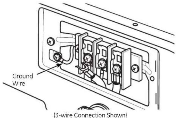 GE UPGT650EHMG - D For 3-wire Connection ONLY: - 1