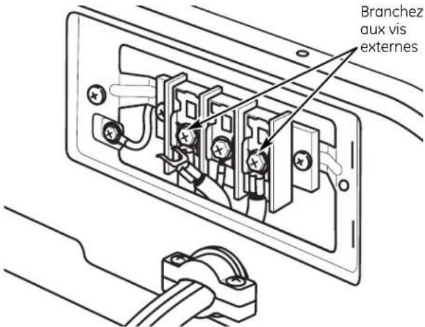 GE UPGT650EHMG - BRANCHEMENT DU CORDON D'ALIMENTATION DE LA SÉCHEUSE - 3