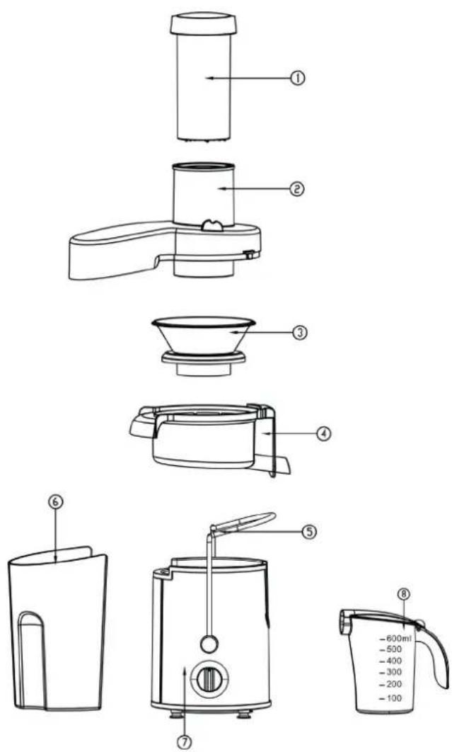 Champion CHRS110 - Diagram og deler - 1