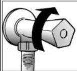 HOOVER H80 E PL - WARNING: DURING THE WASHING CYCLE, THE WATER CAN REACH A TEMPERATURE OF 90°C. - 2