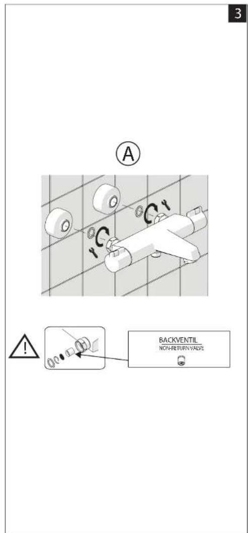 A BACKVENTIL NON-RETURN VALVE