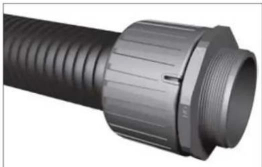 HellermannTyton LTS12-90FMC-M16 - Mounting and Removing HelaGuard Non-Metallic Fittings - 4
