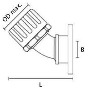 OD max L B