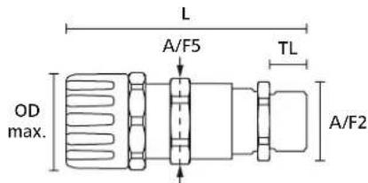L A/F5 TL OD max. A/F2