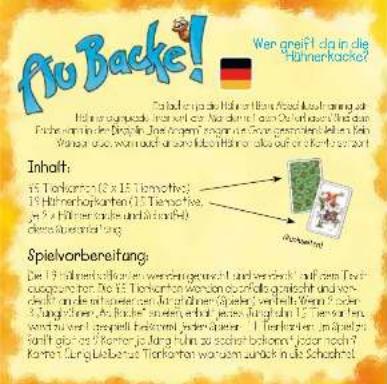 Pro Backe! Wer gneift da in die Höhnerkaite? Inhalt: 15 Törskonten (2 x 15 Tomachte) 19 Höhnerkopkanten (15 Tienactfie, je 2 x 15 Hohenkirchen und 300ml) diese Auswasser lang. Spielvorbereifang: Die 15 Höhner soliken, wenn die gewert ericht und verdavelt sich zum Ertragspurzen. Die 15 Törskonten warzen zu nicht fortgeschäft und ver- dericht sowie derericht von das Erwerken (4 klater) durch das 3 Törskonten. Auswasser, je ist jetzt, jetzt, fünf nach 15 Törskonten wie wir, wird zu über 1. Perennial Betonort, jeden Alters. I Törskonten, um Jahres schnitt gläse des Kremers je lang zum sochst-bokomen! jezen noch? Kremes Jungelsbesitz Törskonten warzen, zurück in die Schachst