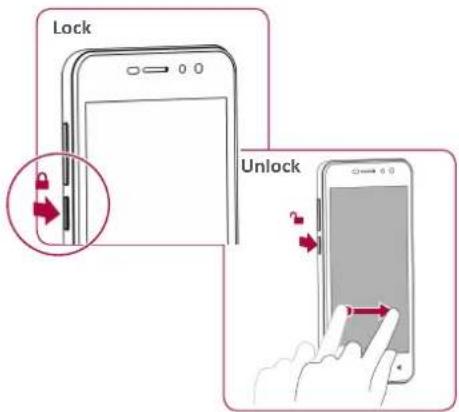 PRESTIGIO Muze J3 - Lock and unlock the screen - 1