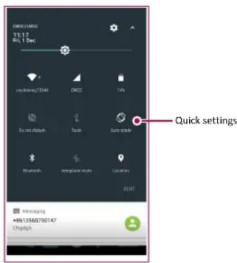 PRESTIGIO Muze J3 - Use the notifications panel - 1