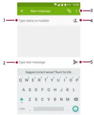 PRESTIGIO Muze J3 - Send a message - 1