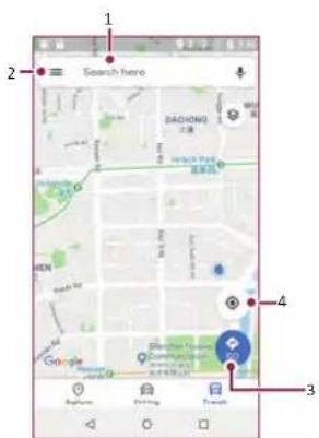 PRESTIGIO Grace P7 LTE - Use Google maps - 1