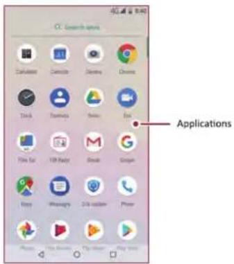 PRESTIGIO Grace P7 LTE - List menu - 1