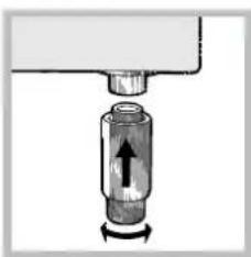 INDESIT K3E117(W)/RU - Positioning and levelling - 3
