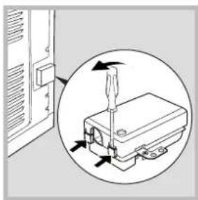 INDESIT FIM 53 K.A (BK) EE - Montarea cablului de alimentare - 1