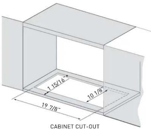 Zephyr ZPIE30AG - PISA under-cabinet - 4
