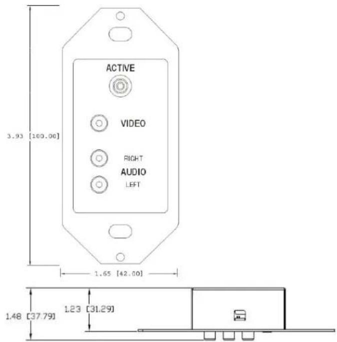 ACTIVE VIDEO RIGHT AUDIO LEFT 3.93 [100.00] 1.65 [42.00] 1.48 [37.79] 1.23 [31.29]