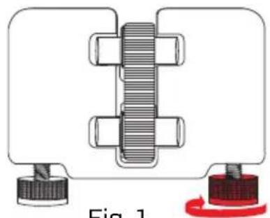 Axler CS-CPS-20A - MOUNTING THE SLIDER - 1