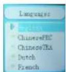 CURTIS MPK1040 - Languages - 2