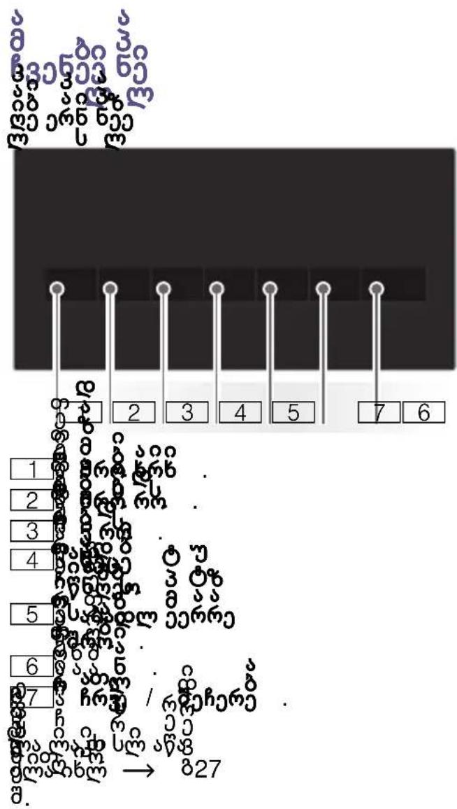 1 2 3 4 5 6 7 a.