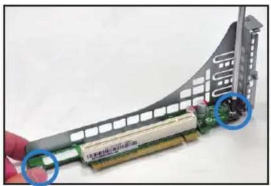 ASUS RS704D-E6/PS8 - Installing ASUS PIKE Riser Card (optional) - 2