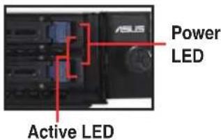 Power LED Active LED