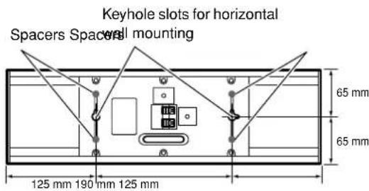 ONKYO SKS-HT235 - ■ Mounting horizontally - 1
