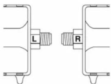 L R