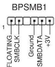BPSMB1 FLOATING SMBCLK Ground SMBDATA +3V