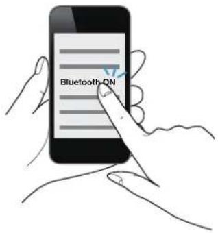 DENON Envaya DSB-200WT - Turn on Bluetooth on your mobile device. - 1