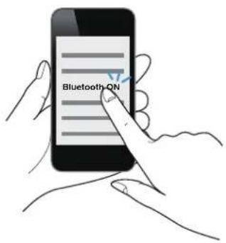 DENON Envaya DSB-200WT - Turn on Bluetooth on your mobile device. - 1