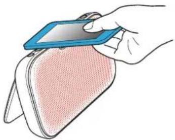 DENON Envaya DSB-200WT - Touch the NFC antenna section of the Bluetooth device onto the N mark on Envaya. - 1