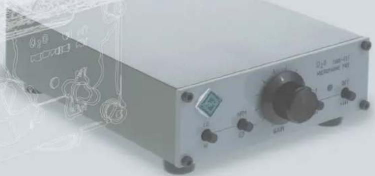 TRITON D2O Mono - Low noise microphone preamp - 1