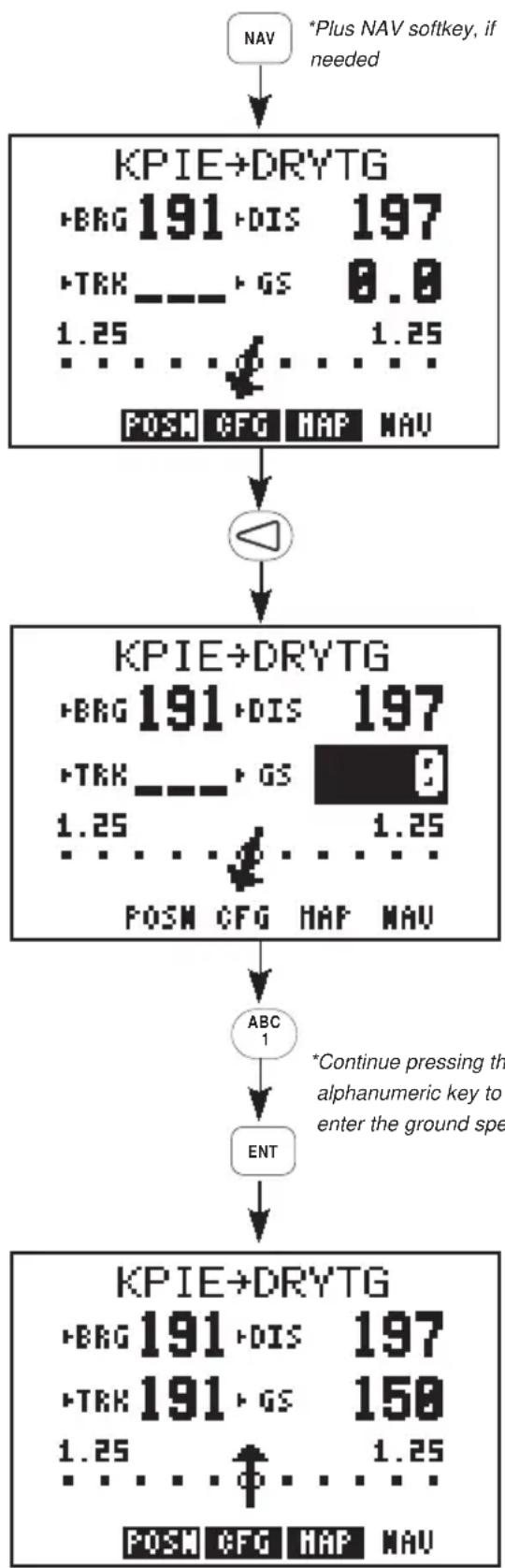 GARMIN GPS 95AVD - To view airport information... - 3