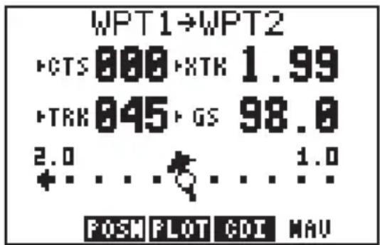 GARMIN GPS 95AVD - B.2 COURSE TO STEER (CTS) - 2