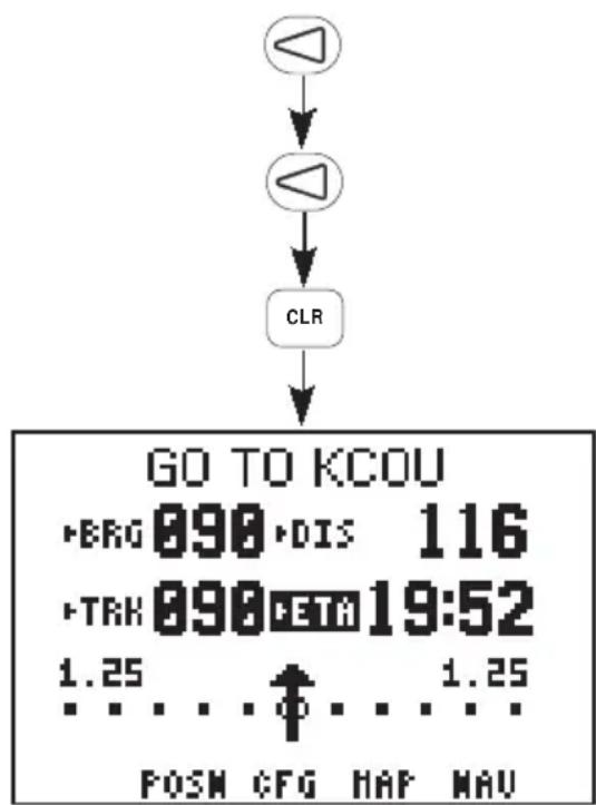GARMIN GPS 95AVD - To view additional navigation information... - 1