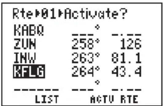 GARMIN GPS 95AVD - To Edit an Existing Route... - 1