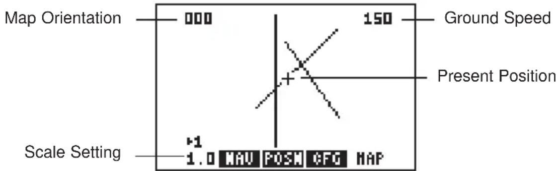 GARMIN GPS 95AVD - MAP DISPLAY - 1