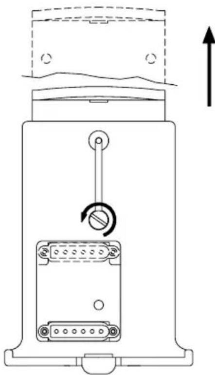 GARMIN GPS 95AVD - To adjust the yoke mount to accept the GPS 95 with the battery pack attached... - 1