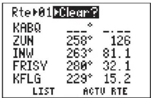 GARMIN GPS 95AVD - DELETING ROUTES - 1