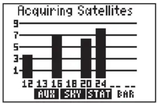 GARMIN GPS 95AVD - BAR GRAPH DISPLAY - 1