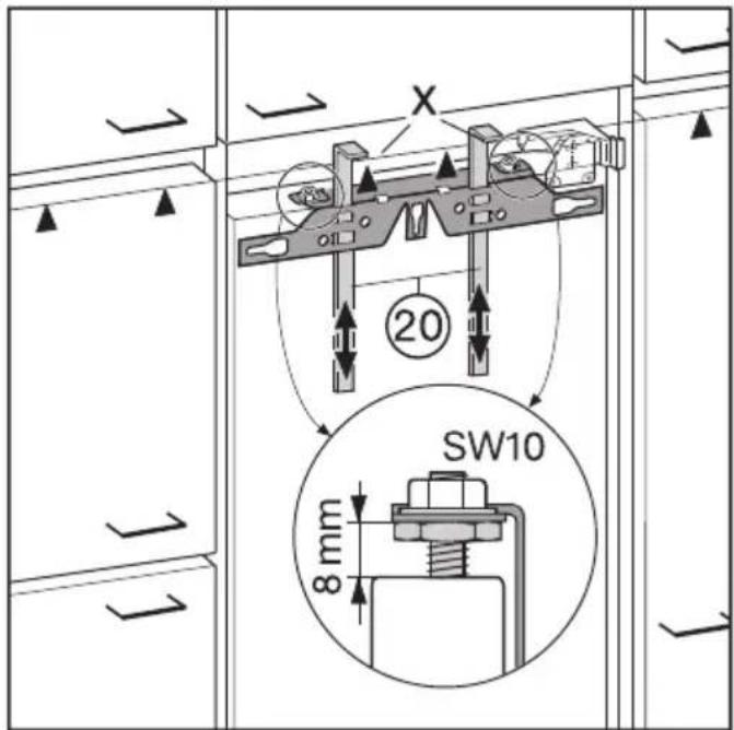 MIELE 9430570 - Fitting the furniture door - 1