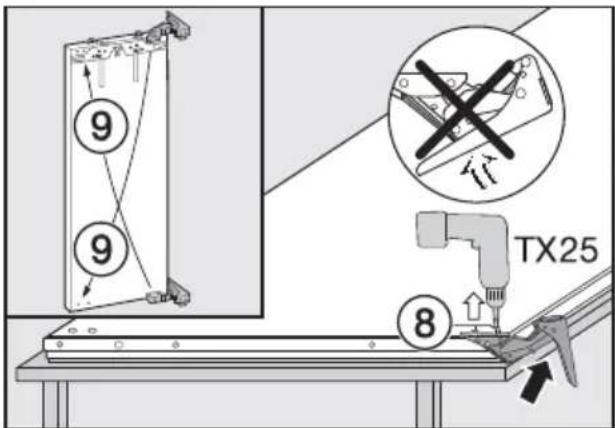 MIELE 9430570 - Refitting the door - 2