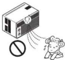 LG HWC056JWAA0 - Do not direct airflow at room occupants only. - 1