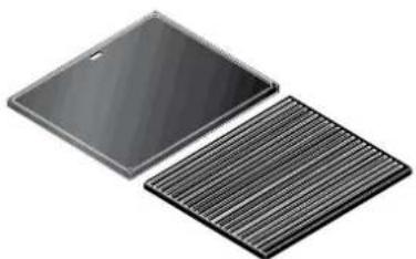 BeefEater Signature BS19340 - Standard cast iron grills - non porcelain coated - 1