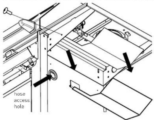 hose access hole