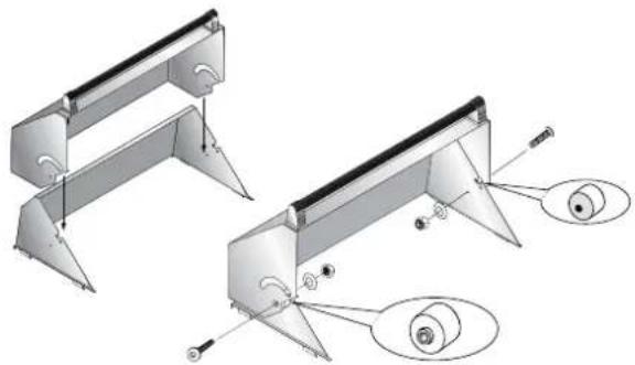 BeefEater Signature BS19340 - Attach the hood top to the hood base (if required) - 1