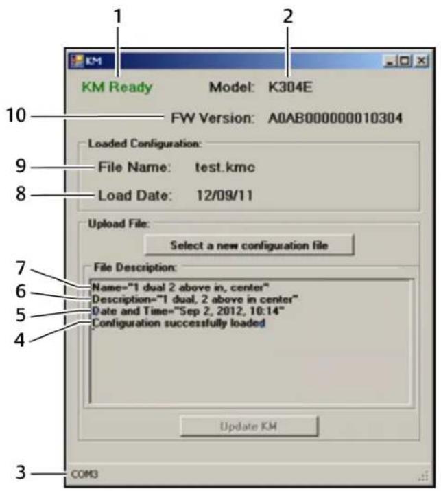 Avocent Cybex SC 840DP - Loading a KM configuration file - 1