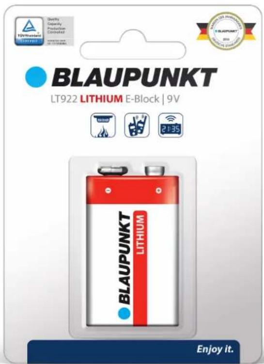 BLAUPUNKT LT922 - LT922 LITHIUM Batterie - 1