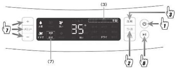 HAIER JW-KD85A - ドライコース ドライコース つづきつづき - 1